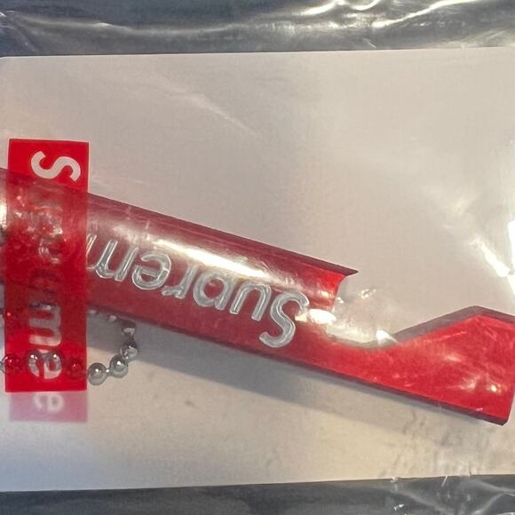 Supreme x Nishiwaki Bottle Opener Red Silver 2colors 26SS | eBay Size 5 inch Supreme Nishiwaki Bottle Opener Red SS26 Brand New